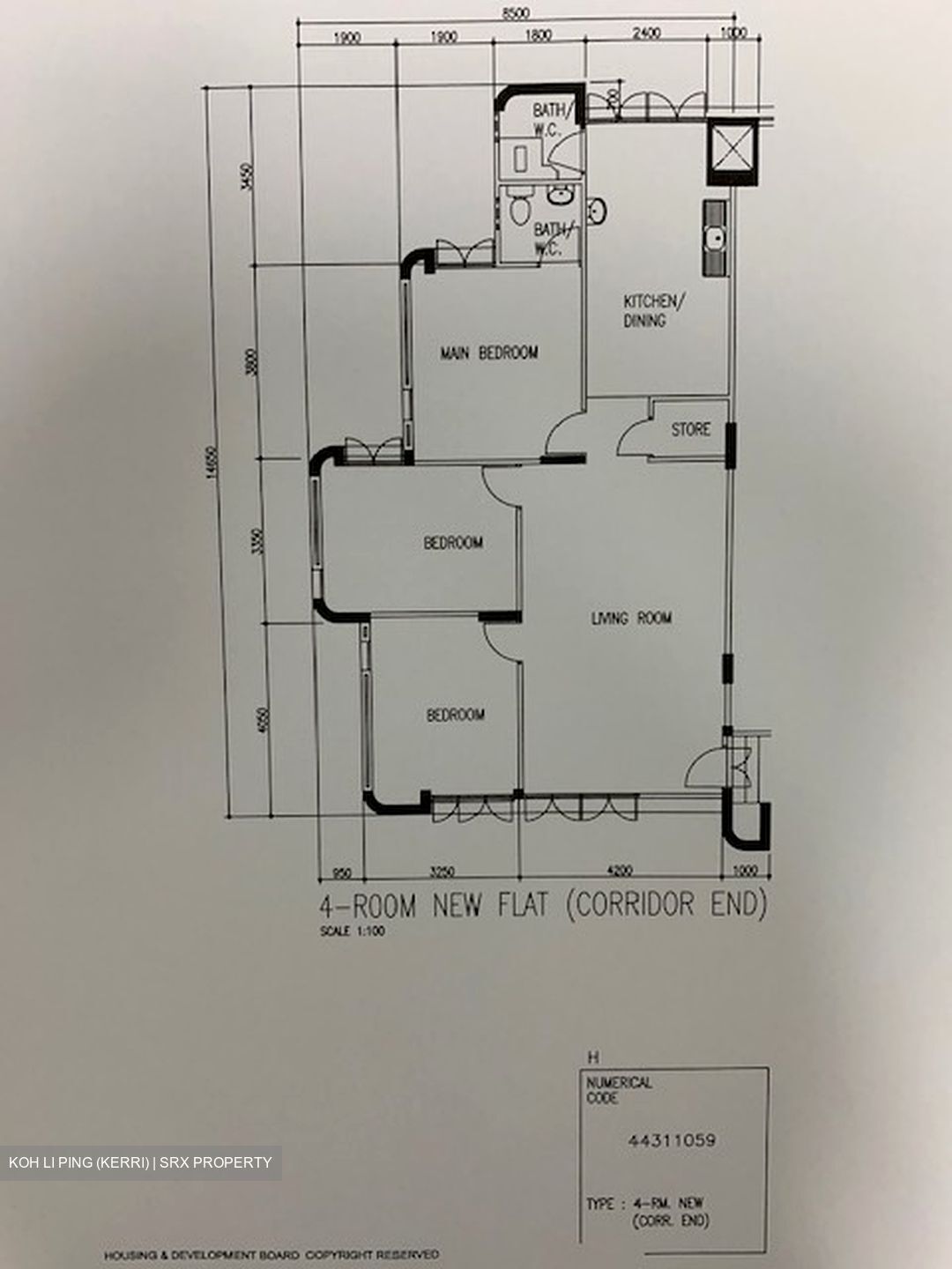 Blk 645 Jurong West Street 61 (Jurong West), HDB 4 Rooms #384829091